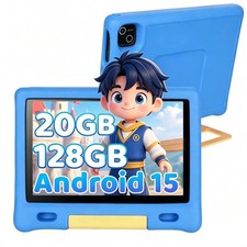 10.1'' Kids Tablet 20GB RAM 128GB ROM Android 15 5000mAh Dual Camera Octa Core