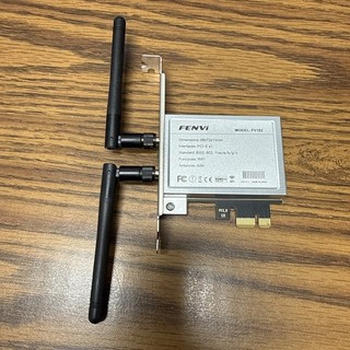 Adaptador inalámbrico Fenvi FV102 Mini PCI Express x1 WiFi Tarjeta a Escritorio