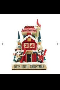 Disney Holiday Christmas  Countdown Calendar Disney Mickey and Minnie Mouse