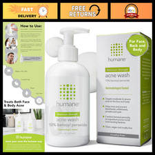 Maximum Strength Benzoyl Peroxide Body Wash - Acne Treatment - 10 Formula
