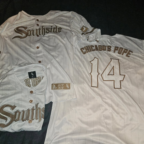 HOT!2026 White Sox Chicago’s Pope Printed Baseball Jersey Giveaway S-5XL