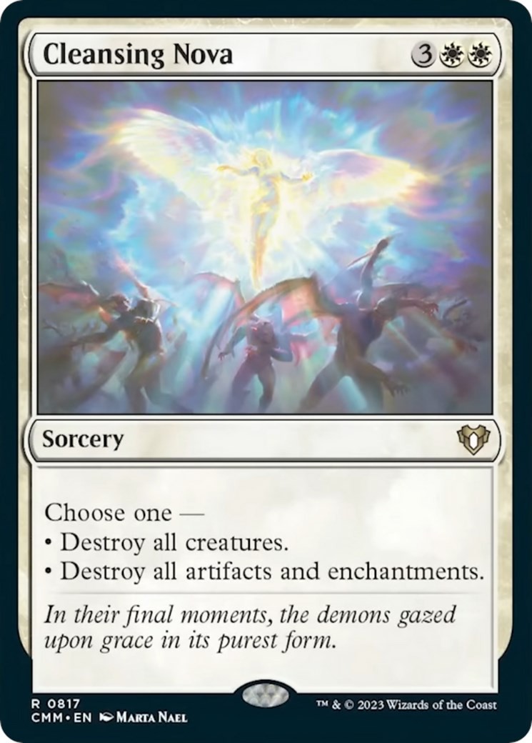 Cleansing Nova - 817 - NM - Commander Masters