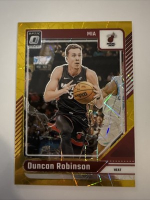 2024-25 Panini Donruss Optic - Duncan Robinson #199 Gold Velocity Prizm /10