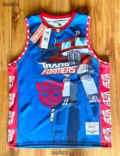 Transformers Optimus Prime Basketball Jersey Headgear Classics - Youth XL - NEW