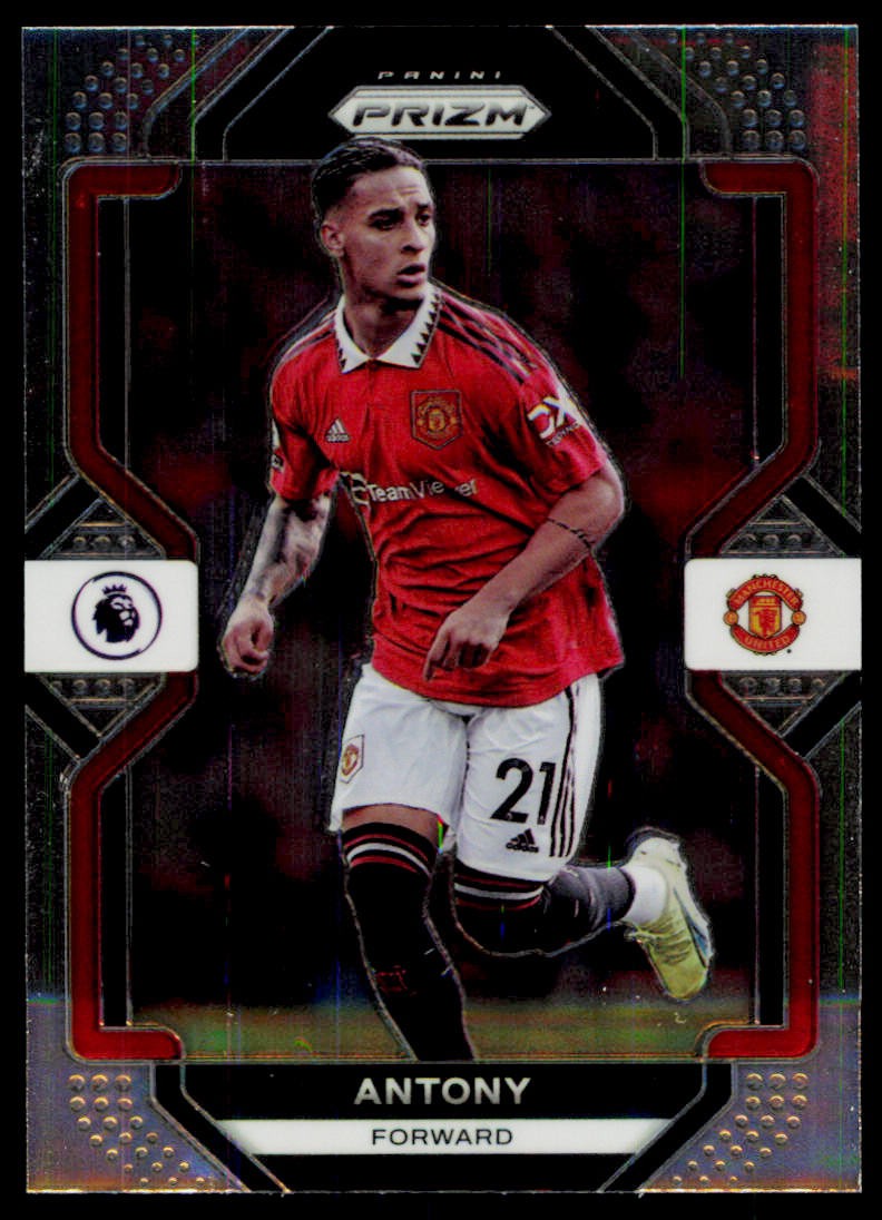 2022-23 Panini Prizm Premier League Antony 91 Manchester United