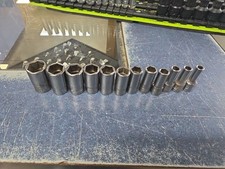 Snap On 14 12 Piece Semi-deep Socket Set Tmms Series 5mm-15mm