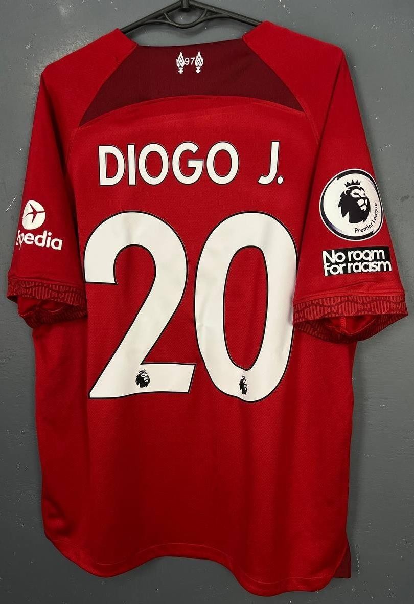 MEN'S FC LIVERPOOL 2022/2023 DIOGO JOTA #20 SOCCER FOOTBALL SHIRT