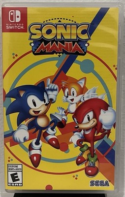 Sonic Mania Nintendo Switch - Rarely Used
