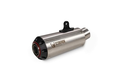 Scorpion Auspuff rot Power Edelstahl Schalldämpfer Yamaha MT-10 2022-2024