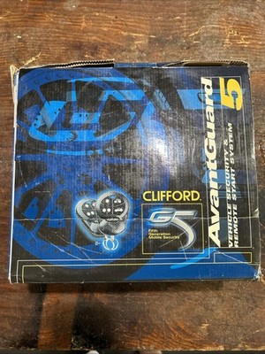 Clifford AvantGuard G5 Vehicle Security & Remote Start System | eBay