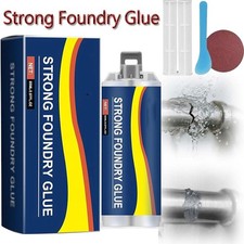 Strong Foundry Glue, High Temperature Resistant Casting Repair,Metal Repair Glue