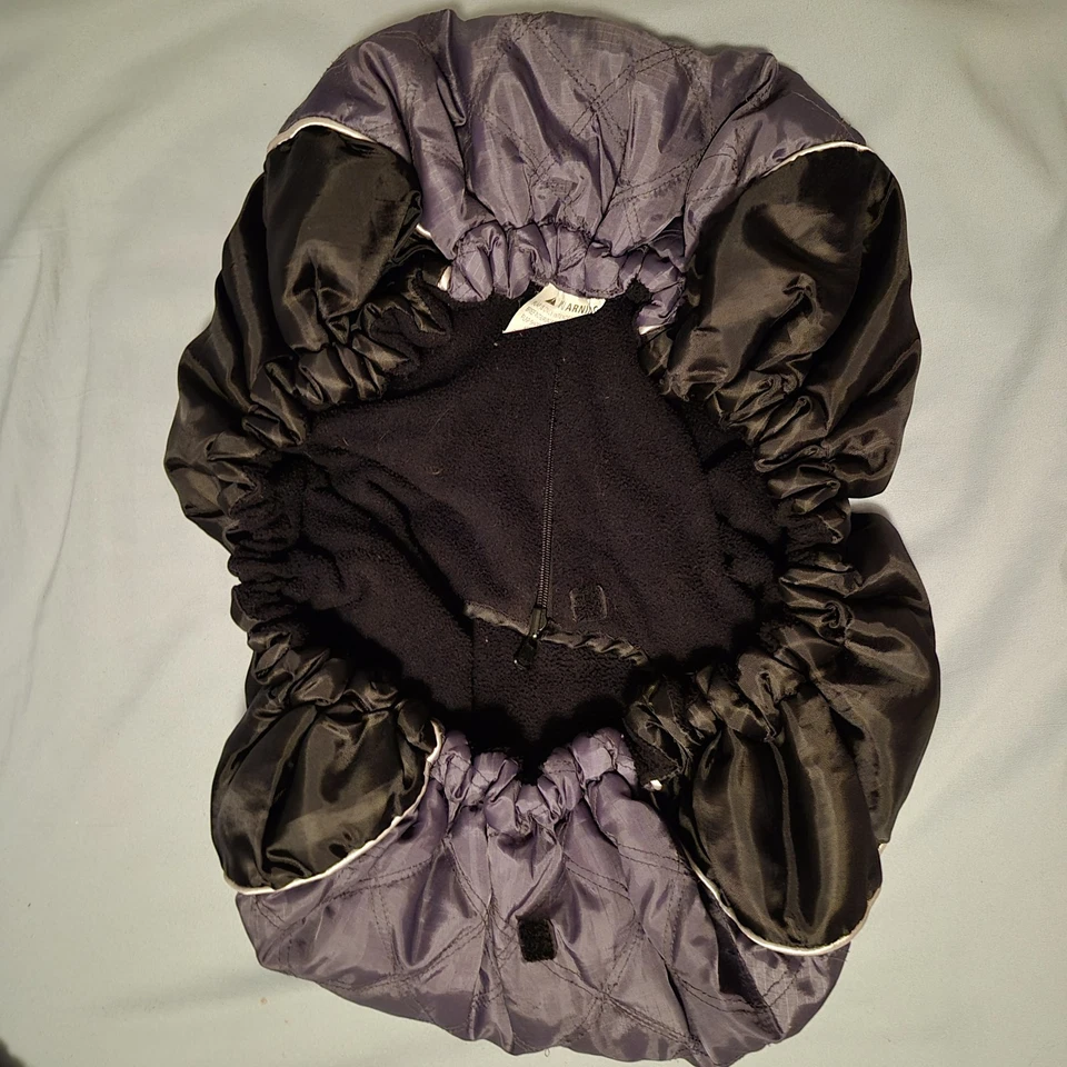 Eddie Bauer Viaje Infantil Portabebés/Cubierta de Asiento de Coche Invierno Unisex Negro Gris Foto 4 de 4