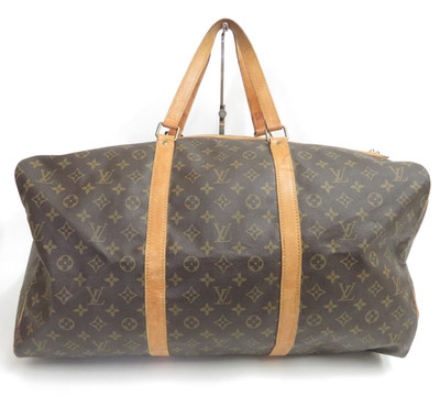 echt Louis Vuitton Monogramm Seesack Boston Bag Sac Souple 55 F#53024