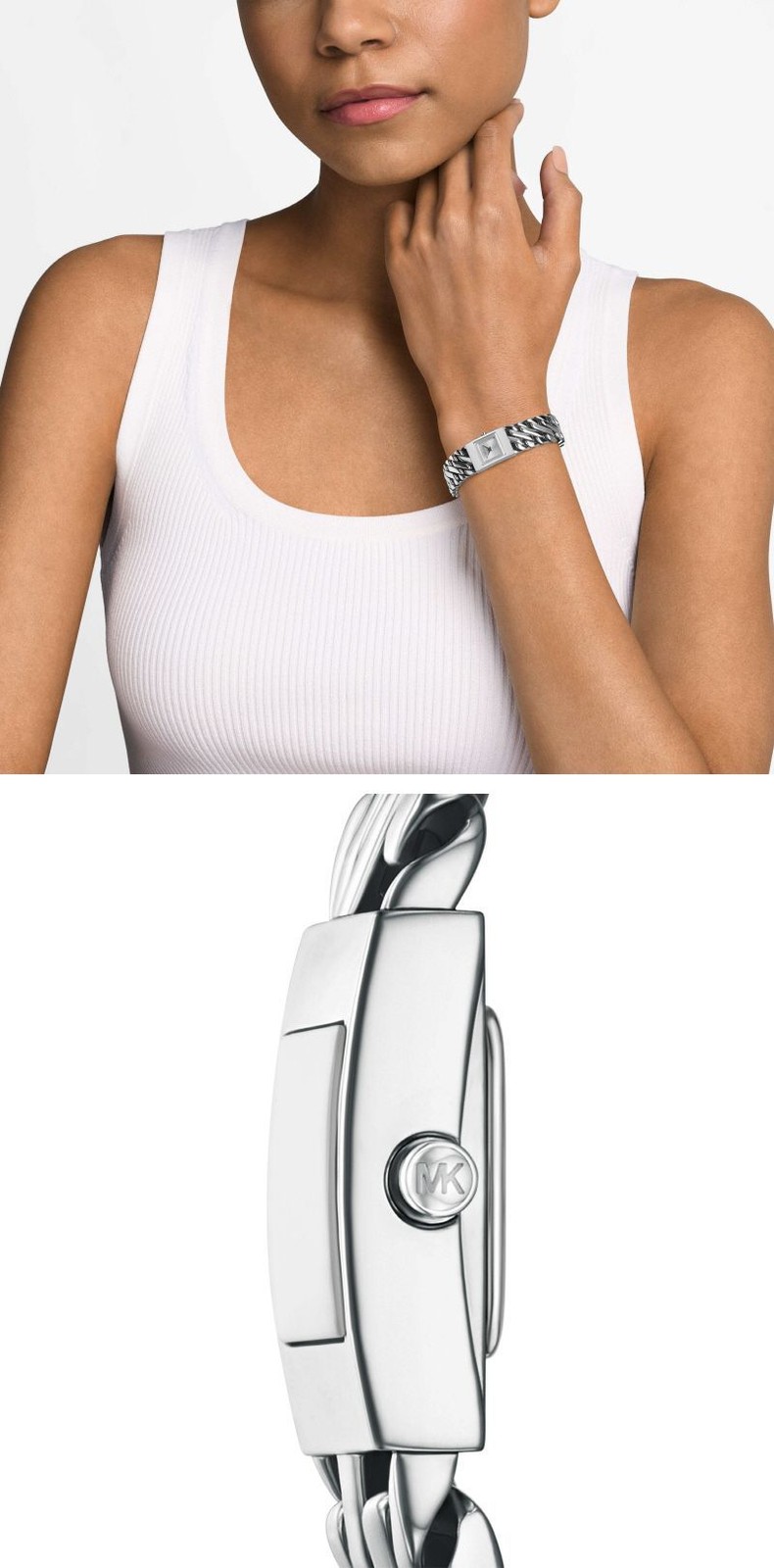 Michael Kors Darrington Square Women's Metal Watch MK4909 144648413 thumbnail 8