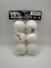 NEW Alabama Crimson Tide Licensed Ping Pong Balls 6pk