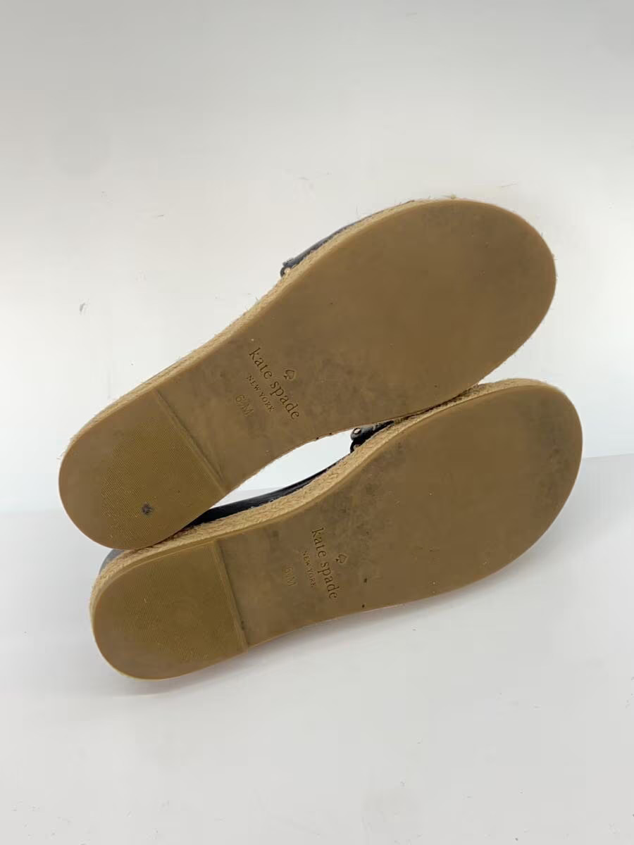 Kate Spade New York Sandals Us6.5 Blk Leather S3371001 Jle89 thumbnail 4