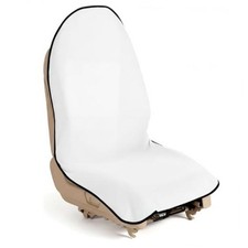 Waterproof Car Seat Towel Cover - Sweat-Proof  1Pcs Front Seat Towel white1