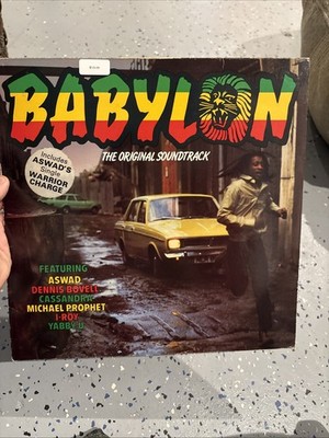 BABYLON - THE ORIGINAL SOUNDTRACK (VINYL LP)  1981!!  RARE REGGAE!!  TAKOMA 7100