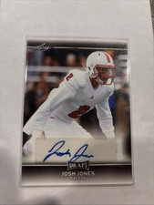 2017 Leaf Draft - Autographs Josh Jones #A-JJ3 (AU, RC)