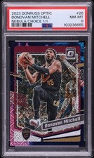 2023 Panini Donruss Optic Donovan Mitchell Nebula Choice 1/1 #26