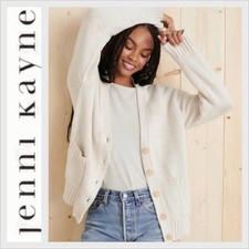 JENNI KAYNE Cody Cocoon Cardigan Button Front Women's XS