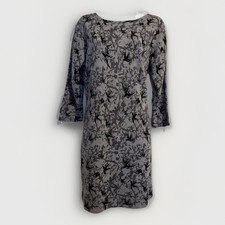 M&S Ladies Shift Dress Work Or Casual UK 14 P2P 38” L 33”