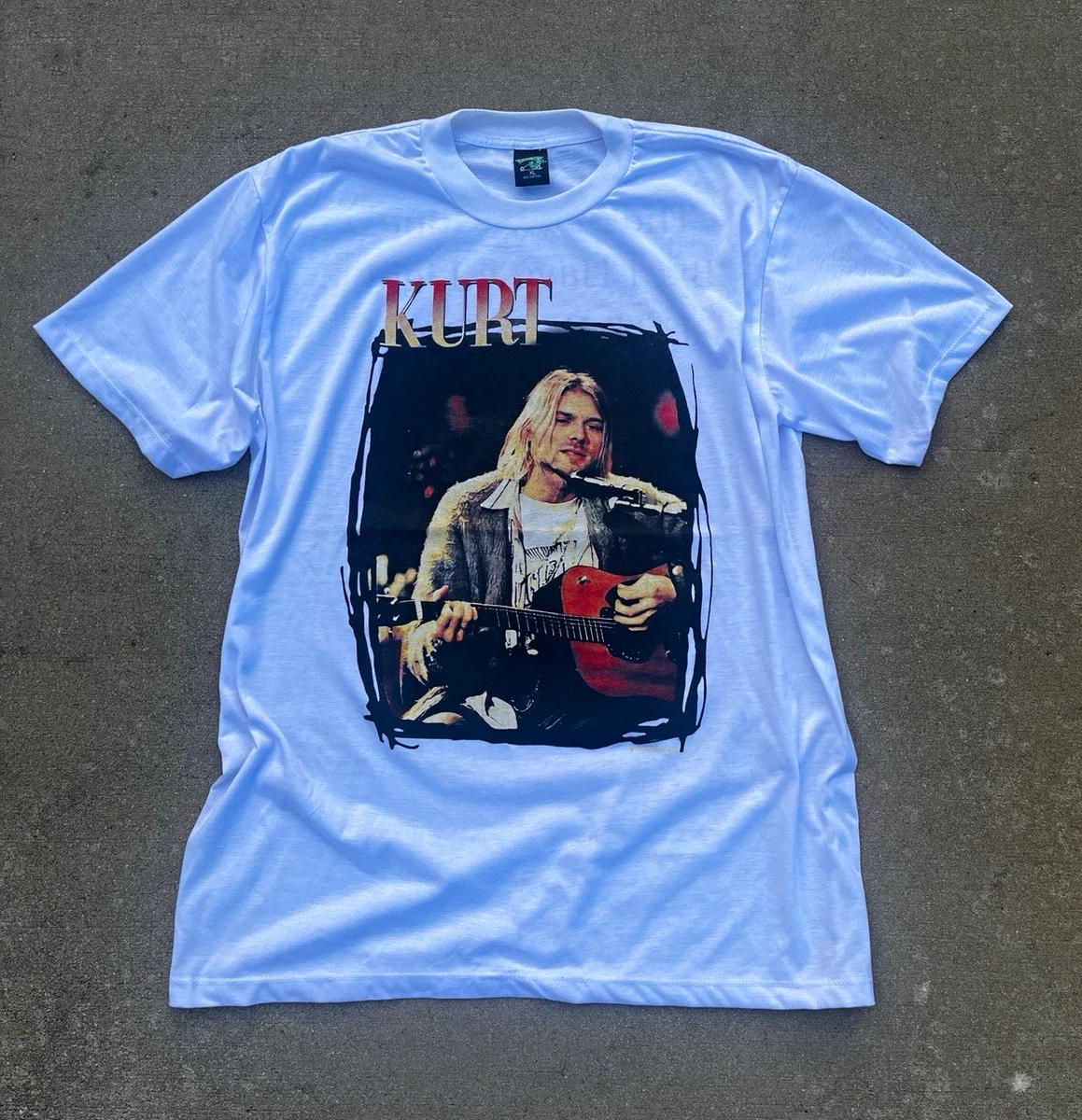 Kurt Cobain T Shirt Vintage In Men's T-Shirts for sale - eBay