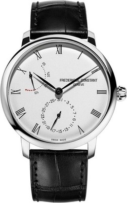 Frederique Constant Manufacture Power Reserve FC-723WR3S6 Mechanisch Herren-Armb