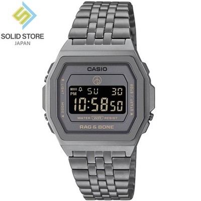CASIO A1000 rag&born コラボA1000RCG-8BJR CASIO A1000RCG-8BJR Rag & Bone Unisex Watch - Gray for sale online