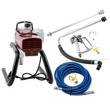 2900psi High Pressure Airless Interior Wall Paint Spray Sprayer Gun Kit Machine