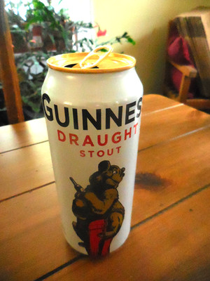 Guinness Special Edition empty Beer can, Bear