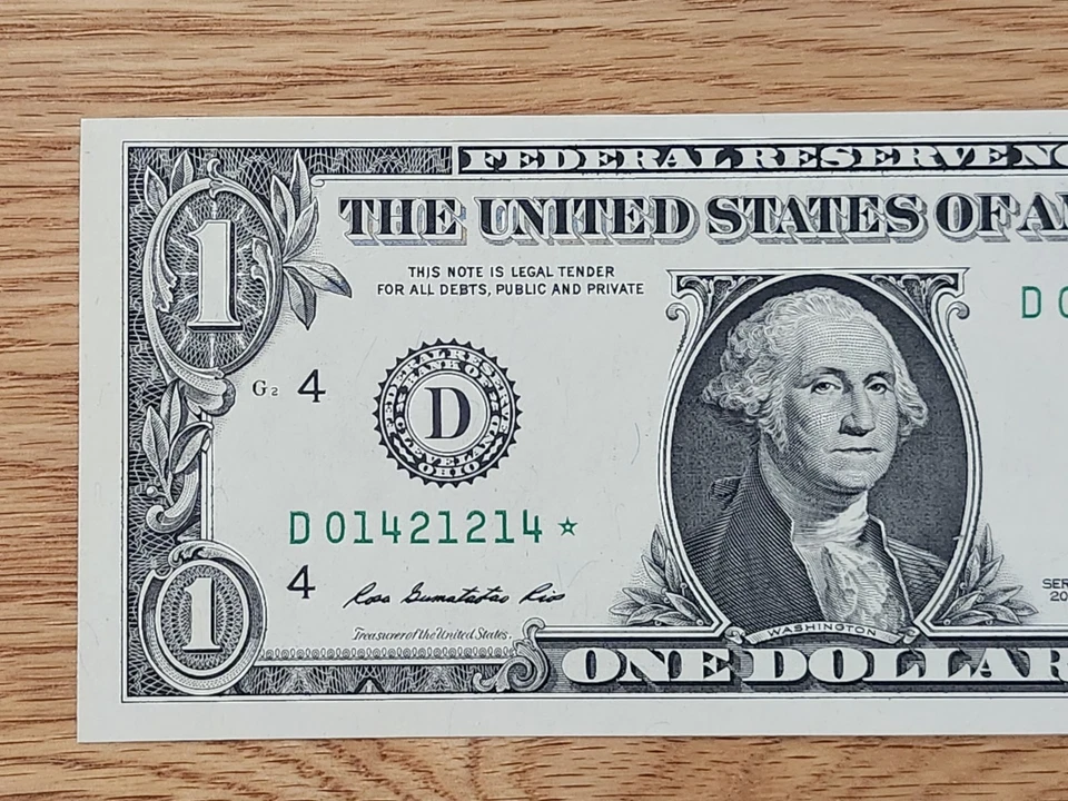 2009 $1 "STAR NOTE" LOT (3) CLEVLAND DISTRICT UNC/GEM CONS SERIAL # NOTES - Image 3 of 4