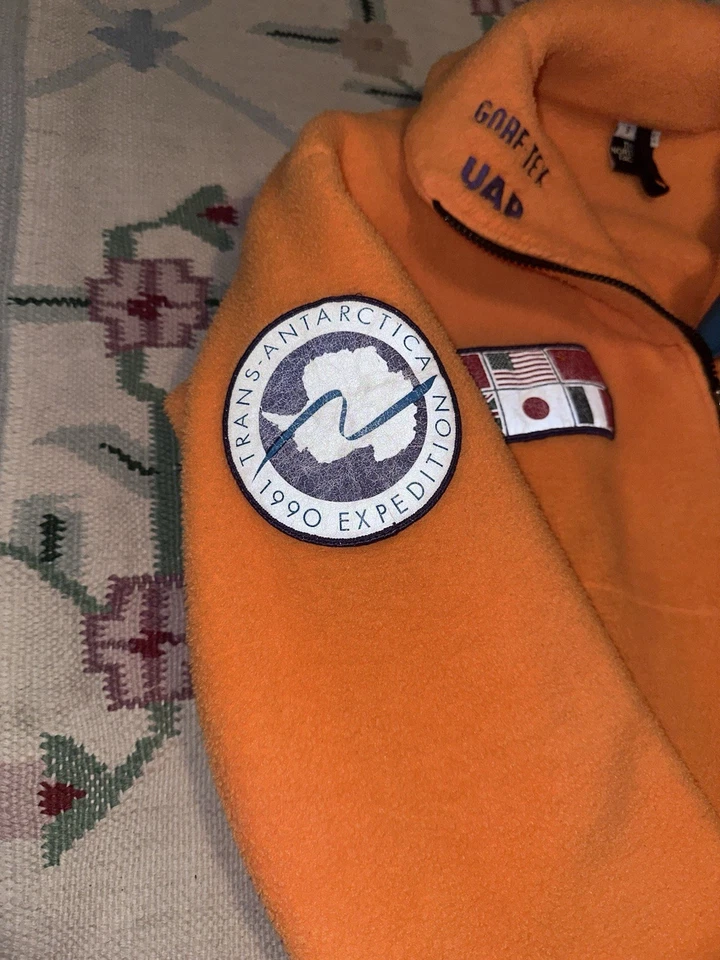 North Face Men’s Trans Antarctica 1990 Expedition Flags Jacket Goretex UAP USA - Image 3 of 4