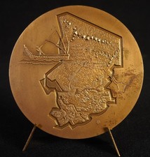 1959 Anniversary Medal I Republic Of CHAD Africa Decolonization France