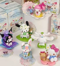 TOPTOY Sanrio Characters Spring Flower Series Confirmed Blind Box Figure Art Toy