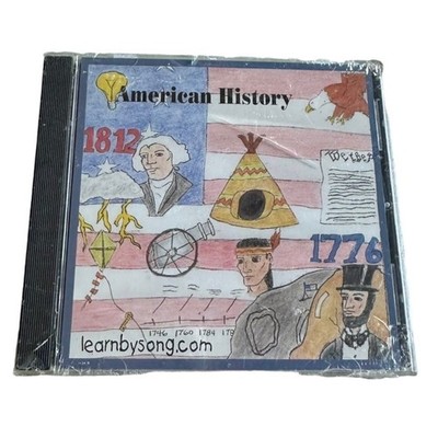 American History CD Learn By Song CD Easy Way To Learn American History