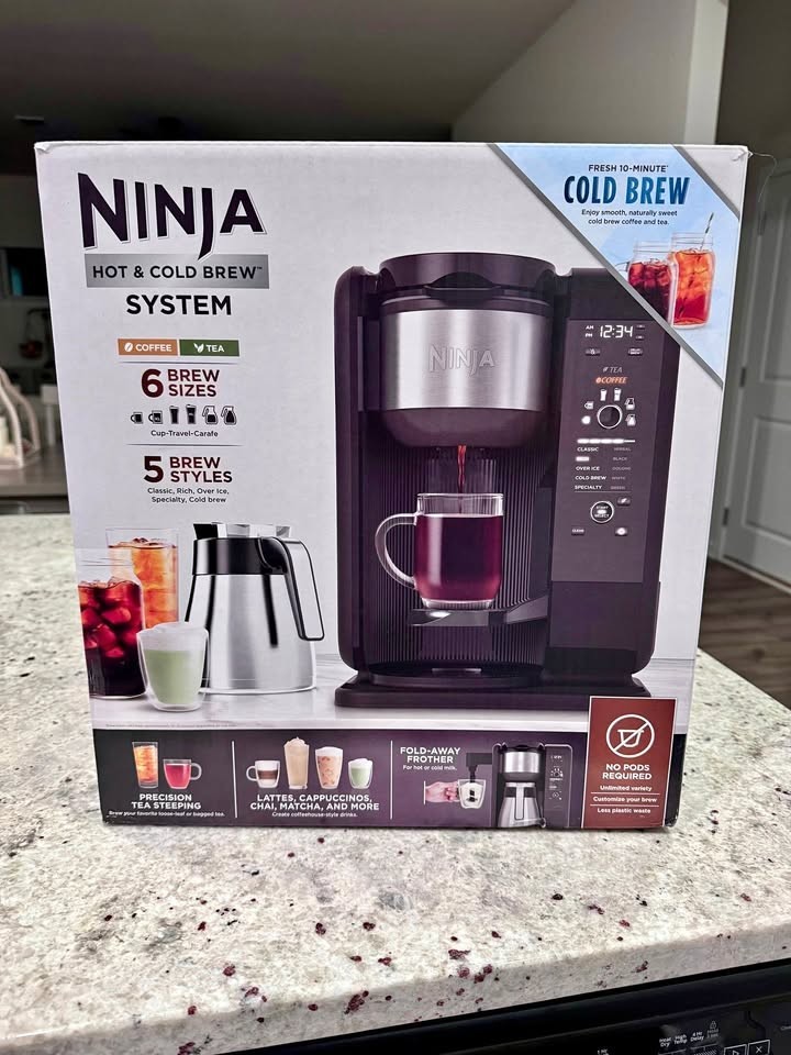 Dual Brew Coffee Ninja Coffee Maker Thermal Carafe Ninja CP307