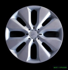 SET 4 COPRICERCHI COPPA RUOTA COPRIRUOTA BORCHIE PER CITROEN C3 2010- R15 S/LOGO
