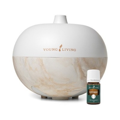 YOUNG LIVING Essential Oils - AromaGlobe Ultrasonic Diffuser - (UK Plug) - 41411