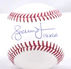 Andruw Jones Autographed Rawlings OML Baseball w/ 10x GG - Beckett W Hologram