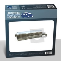 EndschalldäMpfer für Peugeot 307 SW 1.6 16V 81KW 1/05-