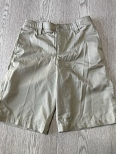 Under Armour Boys Golf Beige Shorts Size 12