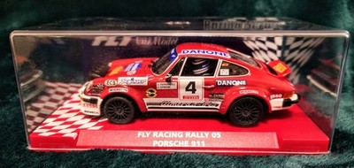 07062 FLY CAR MODELS 1/32 SLOT CAR RACING RALLY 05 PORSCHE 911 RED