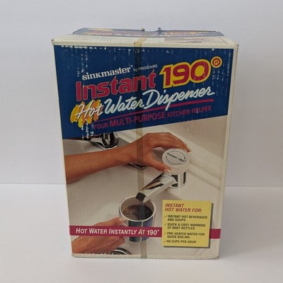 Compact Instant 190 Hot Water Dispenser Tank Point Sinkmaster Frigidaire SEALED