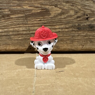 MINIATURE DOG NICKELODEON PAW PATROL ACTION FIGURE MARSHALL TOY CAKE TOPPER