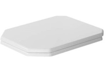 Asiento de inodoro delantero cerrado alargado Duravit serie 1930 - 00648500