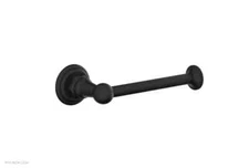 Phylrich 500-74/040 Toilet Paper Holder HEX TRADITIONAL in SATIN BLACK New!