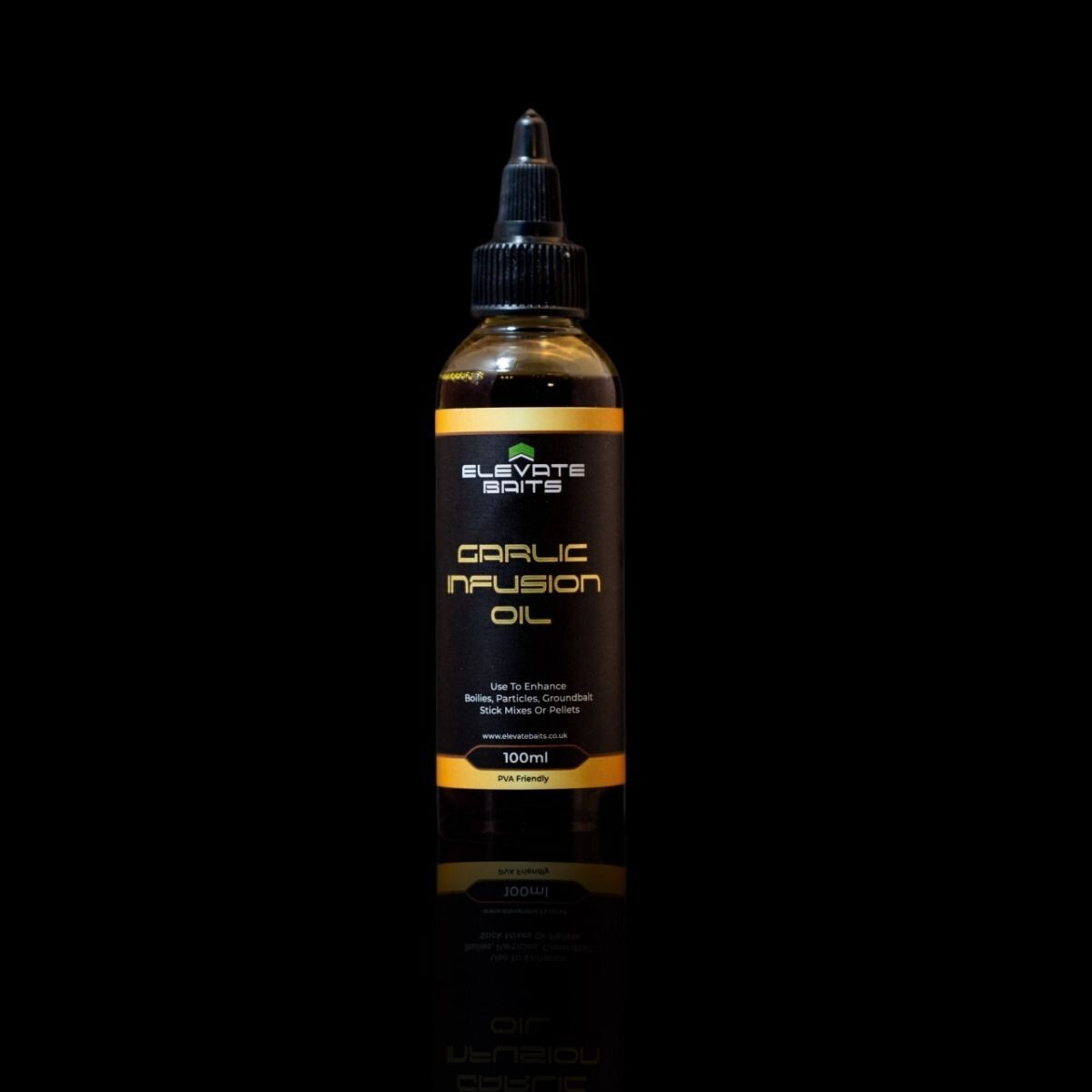 Elevate Baits Garlic Infusion Oil 100ml - Carp Coarse Fishing Liquid Additives
