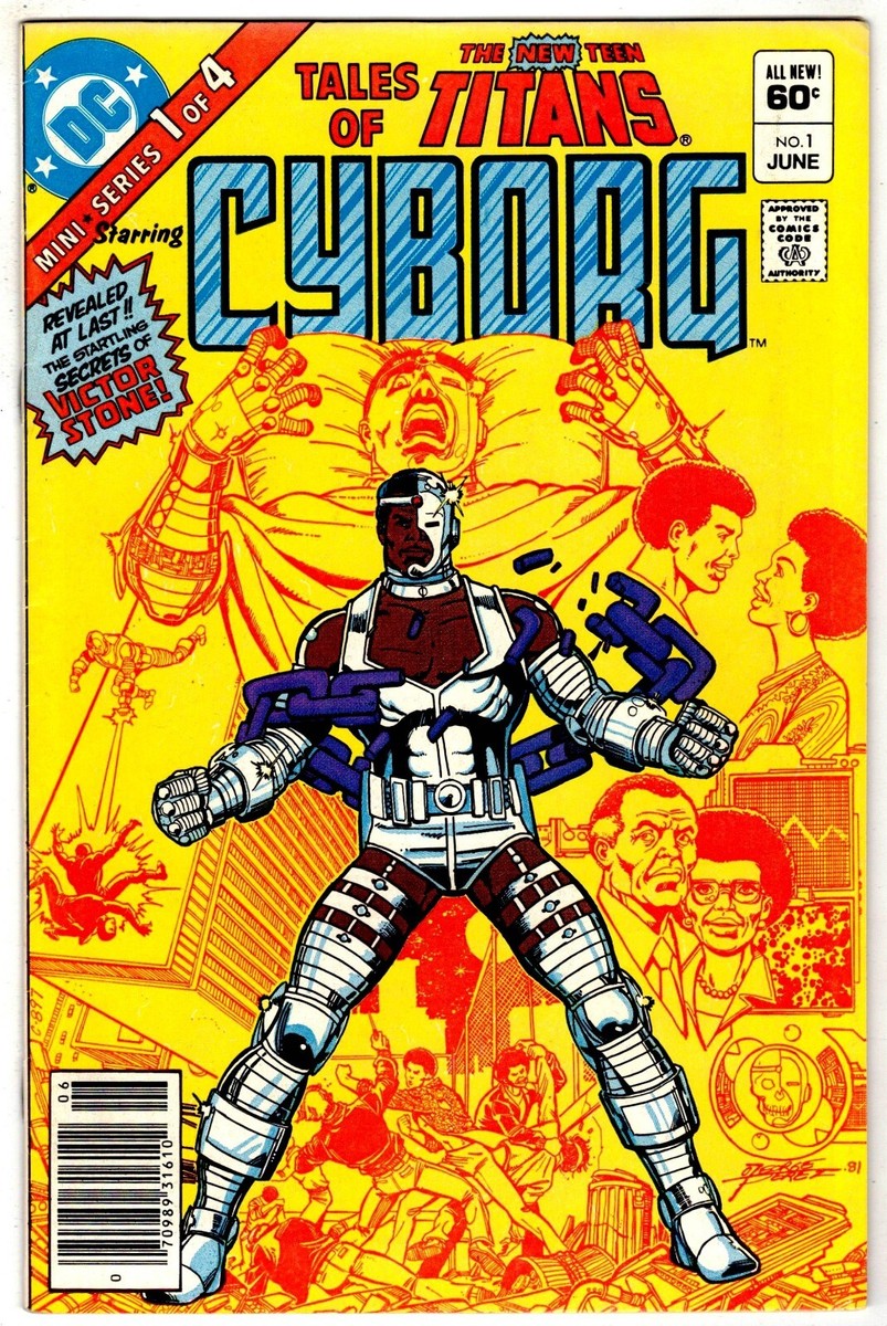 Tales Of The New Teen Titans # 1 Cyborg 1982 DC Comics (fn) | eBay