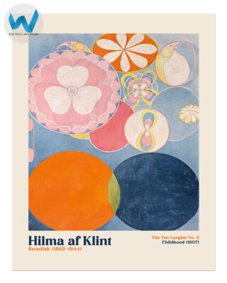 Hilma Af Klint Poster Die zehn größten Nr. 2 Wandbilder - 12X16/16X20/18X24/2...